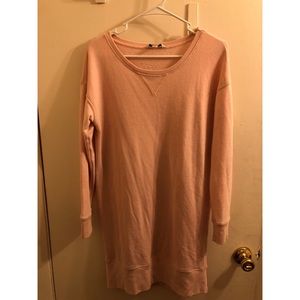 American Eagle pink sweater dress